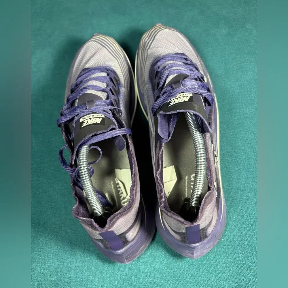 Size 12 - Men’s Nike Gyakusou x Zoom Fly purple shoes
